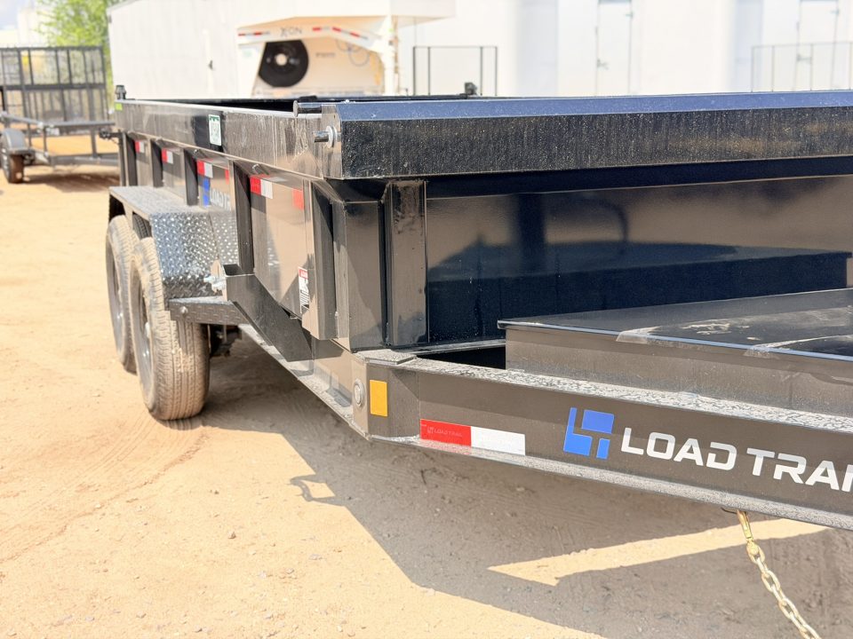 New 2027 Load Trail 7-14 Dump W/ 7 Gauge Floor 7K Axles