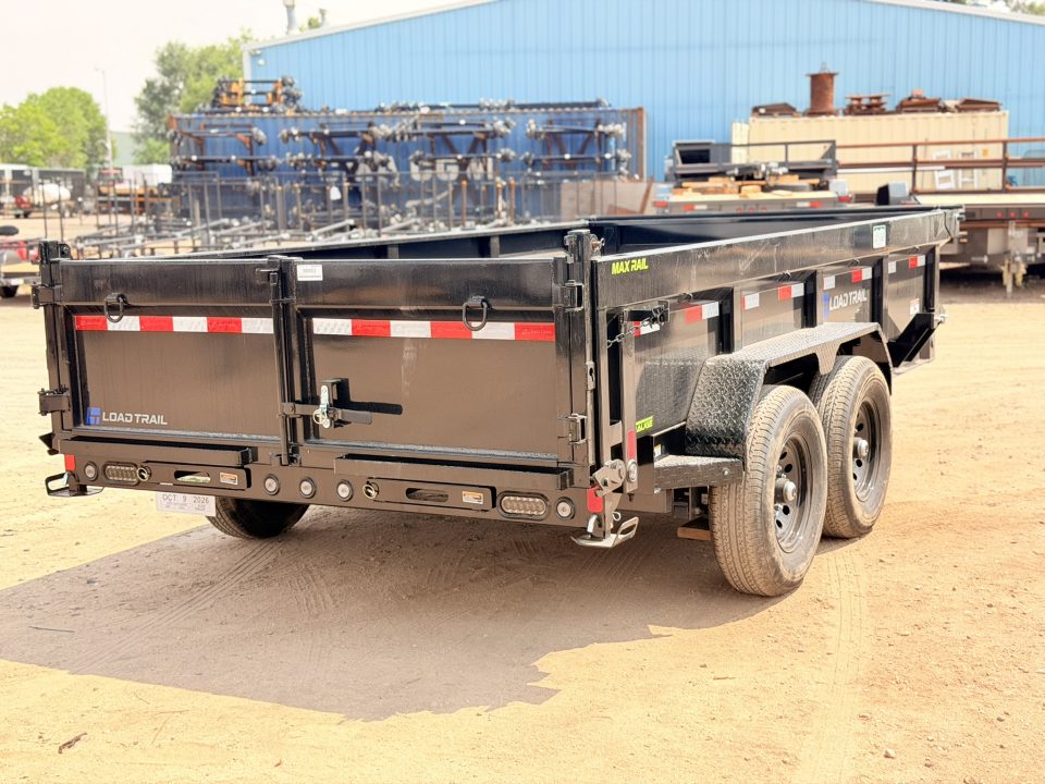 New 2027 Load Trail 7-14 Dump W/ 7 Gauge Floor 7K Axles