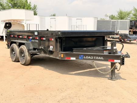 New 2027 Load Trail 7-14 Dump W/ 7 Gauge Floor 7K Axles