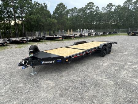 New 2027 Diamond C HDT208 Tilt Trailer, 82X22 ( 16+6 ), Straight Axle , Better Ground Clearance