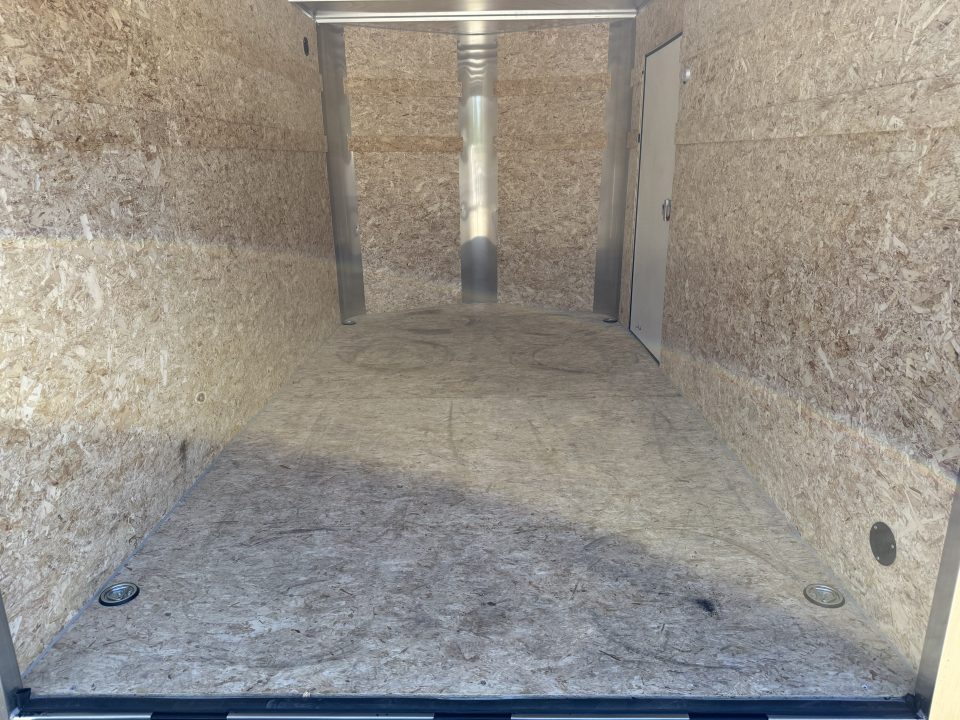 New 2027 Bighorn R&M 7x12+2’V Rear Ramp Enclosed Cargo Trailer