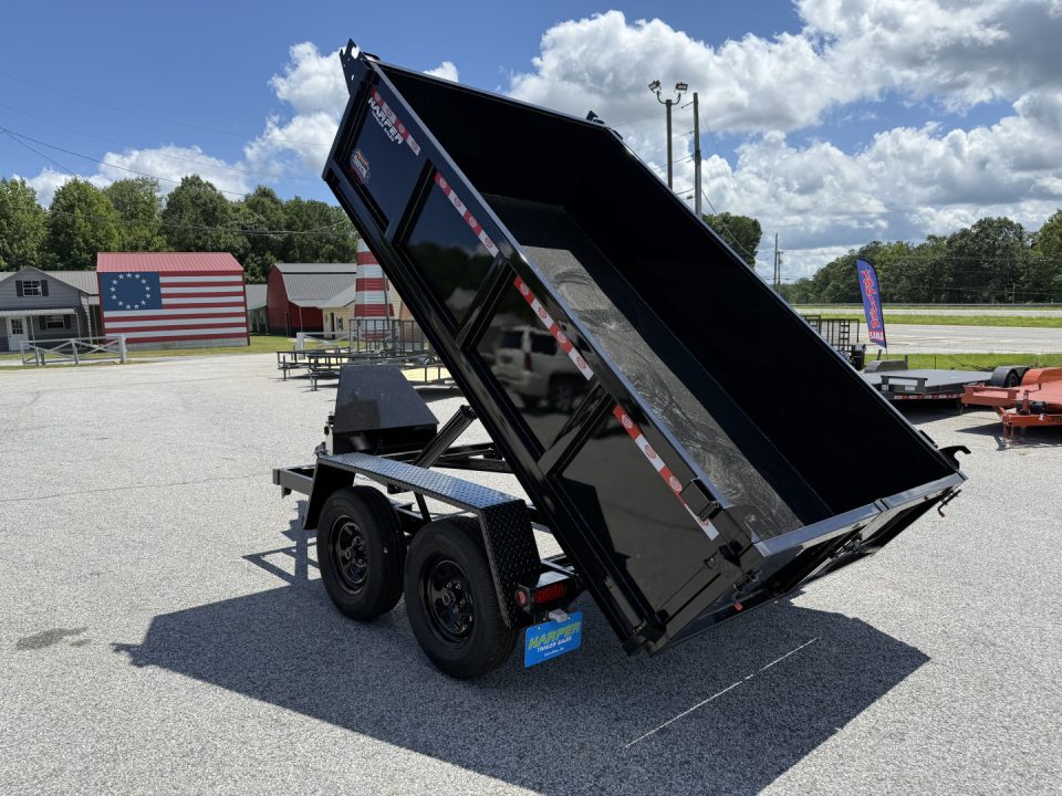 New 2027 PROSPECTOR LIGHT DUTY 6X10 7K TANDEM AXLE DUMP TRAILER WITH 2' WALLS