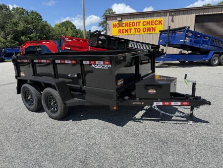 New 2027 PROSPECTOR LIGHT DUTY 6X10 7K TANDEM AXLE DUMP TRAILER WITH 2' WALLS