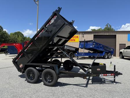 New 2027 PROSPECTOR LIGHT DUTY 6X10 7K TANDEM AXLE DUMP TRAILER WITH 2' WALLS