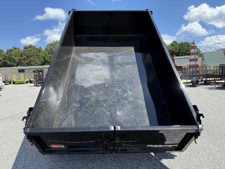 New 2027 PROSPECTOR LIGHT DUTY 6X10 7K TANDEM AXLE DUMP TRAILER WITH 2' WALLS