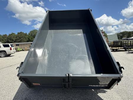 New 2027 PROSPECTOR LIGHT DUTY 6X10 7K TANDEM AXLE DUMP TRAILER WITH 2' WALLS