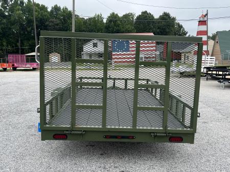 New 2027 PROSPECTOR 6.5X12 SINGLE AXLE UTILITY TRAILER WITH COBRA LINED FLOOR