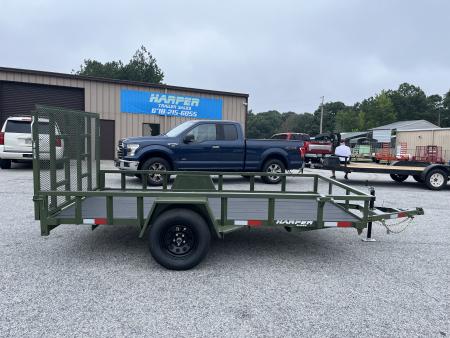 New 2027 PROSPECTOR 6.5X12 SINGLE AXLE UTILITY TRAILER WITH COBRA LINED FLOOR