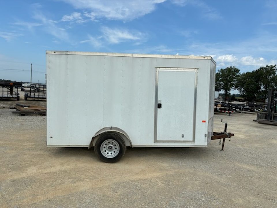 Used 2022 ROCK SOLID CARGO 6 x 12 SA Cargo / Enclosed Trailer