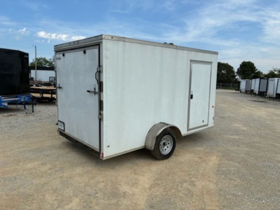 Used 2022 ROCK SOLID CARGO 6 x 12 SA Cargo / Enclosed Trailer