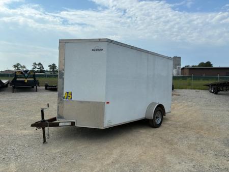 Used 2022 ROCK SOLID CARGO 6 x 12 SA Cargo / Enclosed Trailer