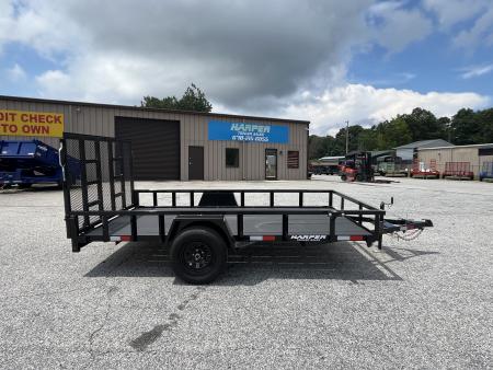 New 2027 PROSPECTOR 6.5X12 SINGLE AXLE UTILITY TRAILER WITH COBRA LINED FLOOR