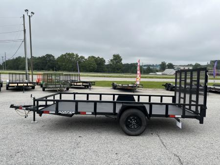 New 2027 PROSPECTOR 6.5X14 SINGLE AXLE UTILITY TRAILER WITH COBRA LINED FLOOR