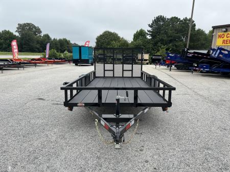 New 2027 PROSPECTOR 6.5X14 SINGLE AXLE UTILITY TRAILER WITH COBRA LINED FLOOR