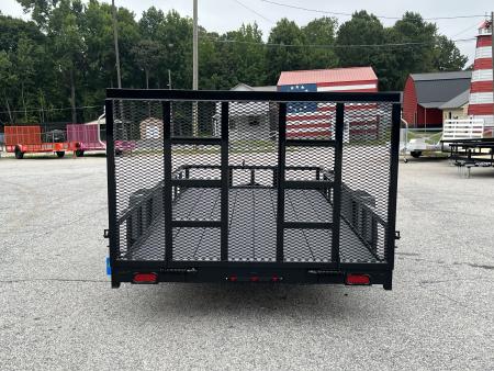 New 2027 PROSPECTOR 6.5X14 SINGLE AXLE UTILITY TRAILER WITH COBRA LINED FLOOR