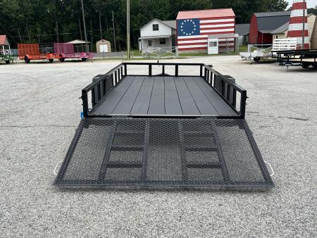 New 2027 PROSPECTOR 6.5X14 SINGLE AXLE UTILITY TRAILER WITH COBRA LINED FLOOR