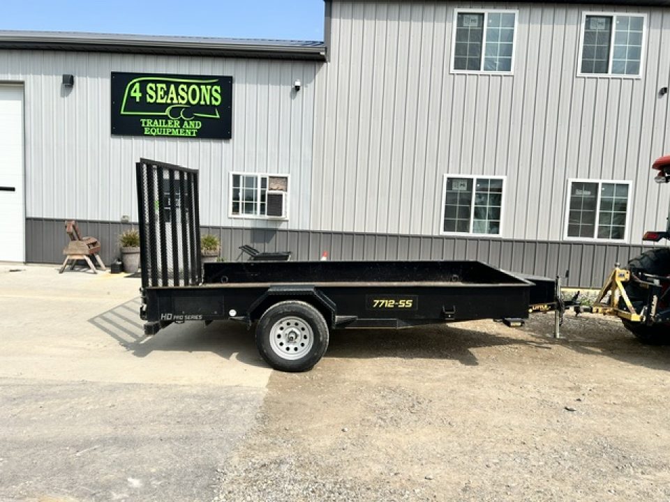 Used 2023 Doolittle Trailers 77X12 SS UTILITY W 5' GATE Utility Trailer
