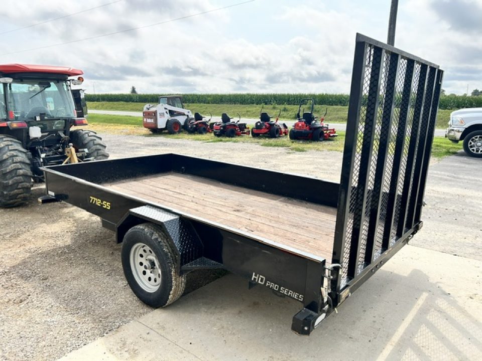 Used 2023 Doolittle Trailers 77X12 SS UTILITY W 5' GATE Utility Trailer