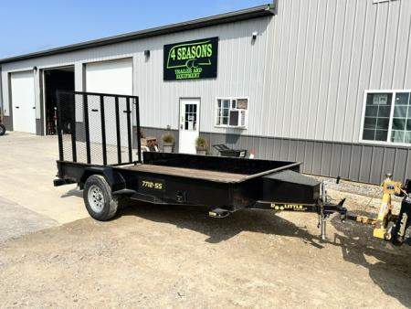 Used 2023 Doolittle Trailers 77X12 SS UTILITY W 5' GATE Utility Trailer