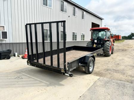 Used 2023 Doolittle Trailers 77X12 SS UTILITY W 5' GATE Utility Trailer