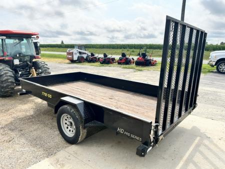 Used 2023 Doolittle Trailers 77X12 SS UTILITY W 5' GATE Utility Trailer