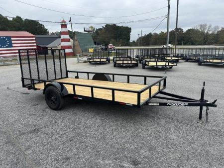 New 2027 6.5X14 SINGLE AXLE UTILITY TRAILER