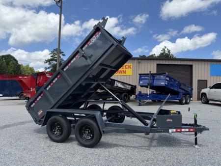New 2027 PROSPECTOR LIGHT DUTY 5X10 7K TANDEM AXLE DUMP TRAILER WITH 2' WALLS