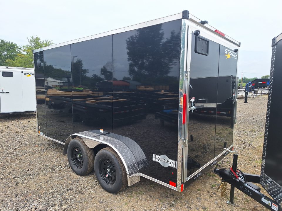 New 2027 Stealth Trailers 7x14 Cargo / Enclosed Trailer W/ Ramp Door