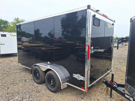 New 2027 Stealth Trailers 7x14 Cargo / Enclosed Trailer W/ Ramp Door