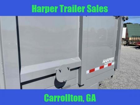 New 2026 TUFFDUMP 14K 7X16 DUMP TRAILER 4' WALLS