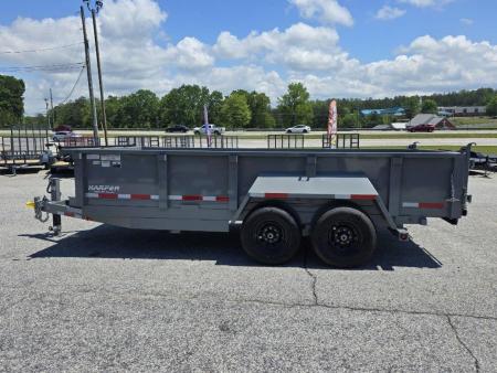 New 2026 TUFFDUMP 7X16 14K DUMP TRAILER WITH 2' WALLS