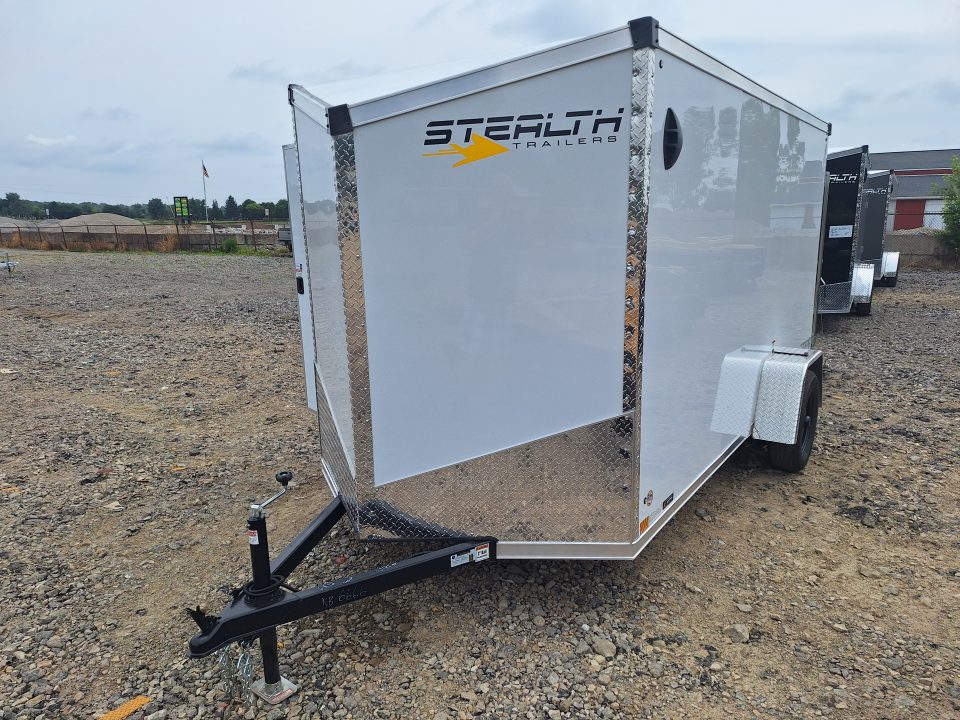 New 2027 Stealth Trailers Titan 6x12 Single Axle Cargo / Enclosed Trailer W/ Ramp Door