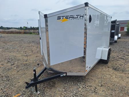 New 2027 Stealth Trailers Titan 6x12 Single Axle Cargo / Enclosed Trailer W/ Ramp Door