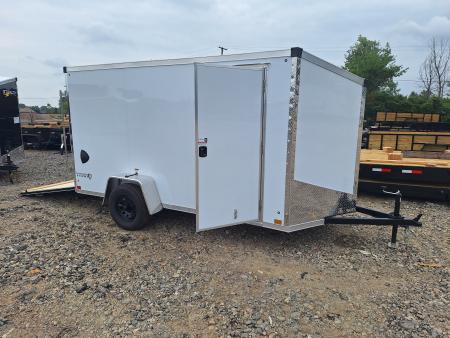 New 2027 Stealth Trailers Titan 6x12 Single Axle Cargo / Enclosed Trailer W/ Ramp Door
