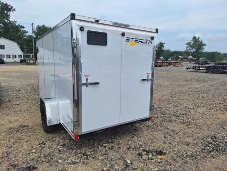 New 2027 Stealth Trailers Titan 6x12 Single Axle Cargo / Enclosed Trailer W/ Ramp Door