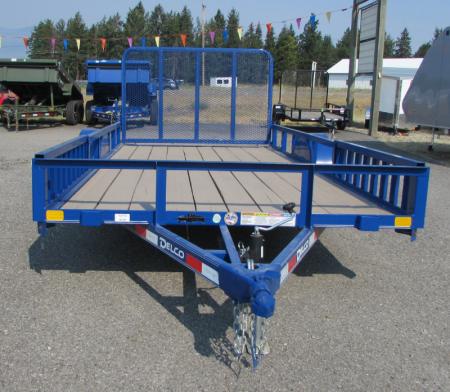New 2022 Delco Trailers U214 Utility Trailer