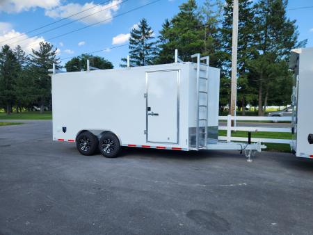 New 2026 Cell-Tech Trailers 85X16TA5 Galvanized Composite Cargo / Enclosed Trailer