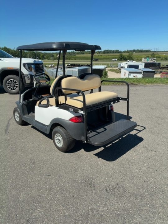Used 2015 Club Car Precedent, Light Kit, Seat Kit Golf Cart Gas Motor