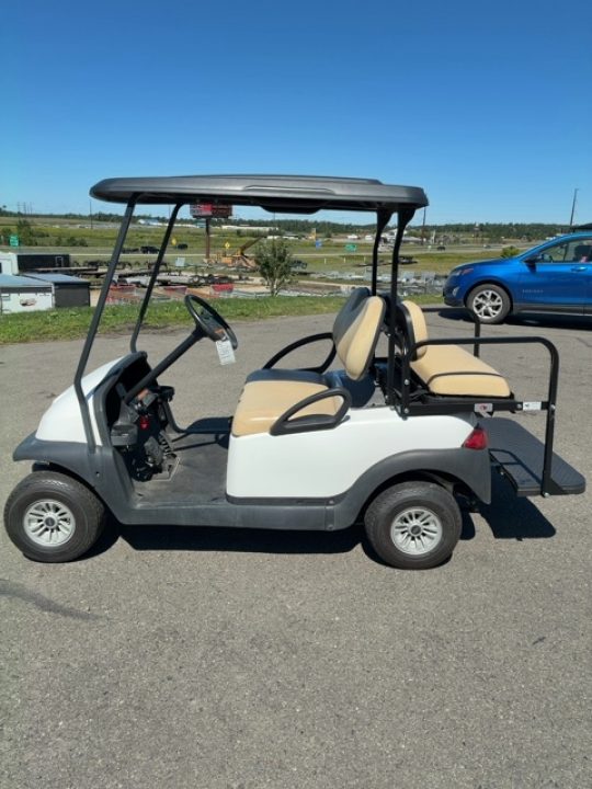 Used 2015 Club Car Precedent, Light Kit, Seat Kit Golf Cart Gas Motor