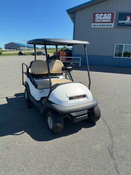 Used 2015 Club Car Precedent, Light Kit, Seat Kit Golf Cart Gas Motor