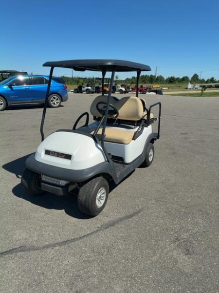 Used 2015 Club Car Precedent, Light Kit, Seat Kit Golf Cart Gas Motor