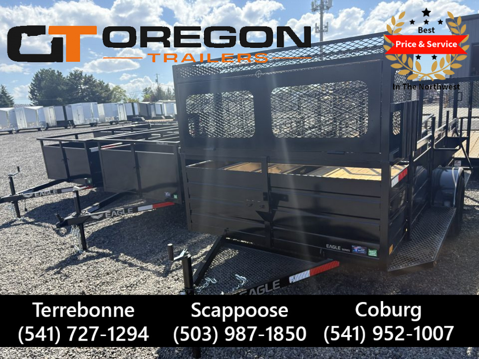 New 6x12 3k Eagle Trailers Landscape Pro Utility