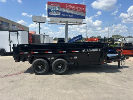 New 2026 Iron Bull DTB 7x14x2 Dump Trailer