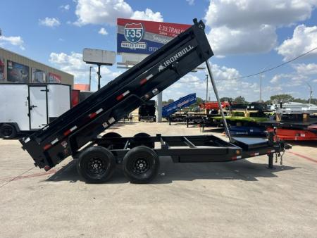 New 2026 Iron Bull DTB 7x14x2 Dump Trailer