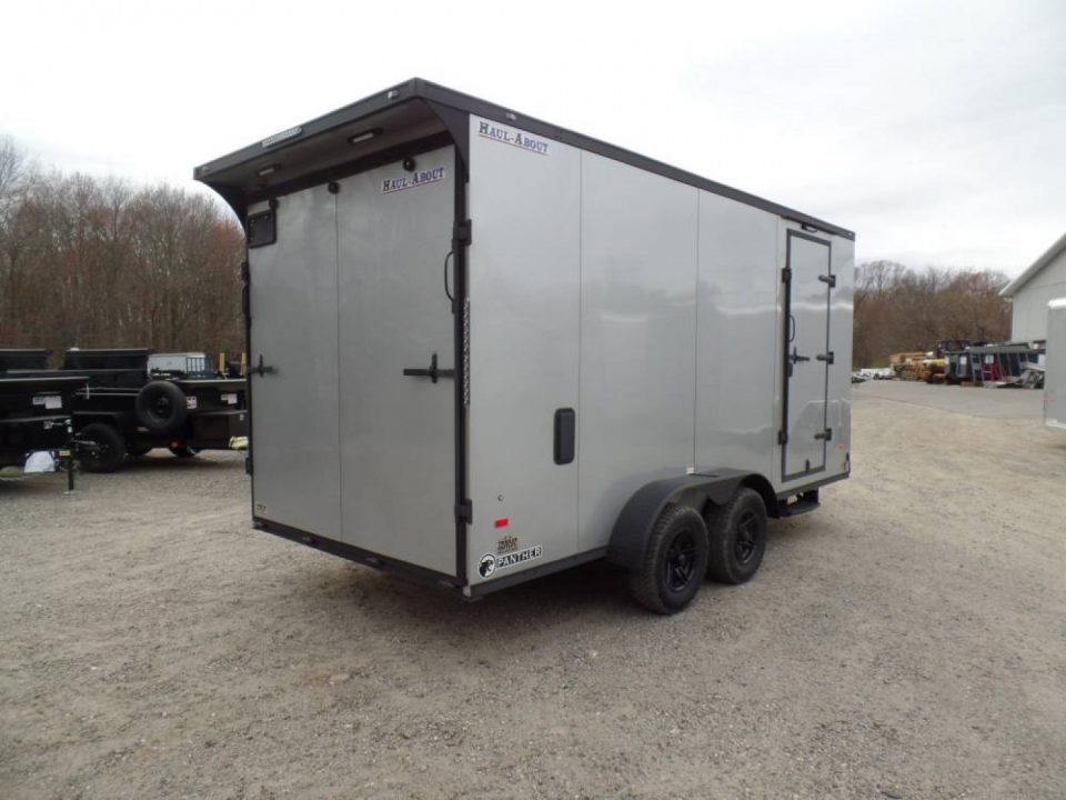 Used 2025 Haul About Trailers HAUL ABOUT / SIDE X SIDE TRAILER! 7X16 WITH EXTRA HEIGHT, and SPECIAL GET OUT FLIP UP DOOR! OUR ID# 014111, Cargo / Enclosed Trailer