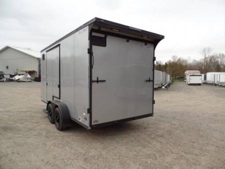 Used 2025 Haul About Trailers HAUL ABOUT / SIDE X SIDE TRAILER! 7X16 WITH EXTRA HEIGHT, and SPECIAL GET OUT FLIP UP DOOR! OUR ID# 014111, Cargo / Enclosed Trailer