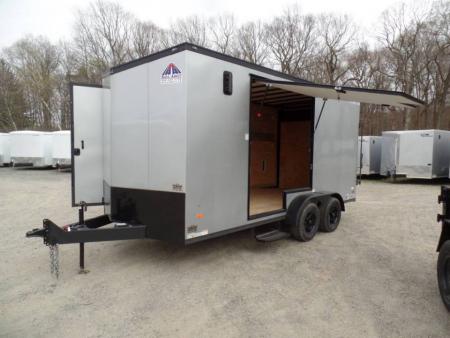 Used 2025 Haul About Trailers HAUL ABOUT / SIDE X SIDE TRAILER! 7X16 WITH EXTRA HEIGHT, and SPECIAL GET OUT FLIP UP DOOR! OUR ID# 014111, Cargo / Enclosed Trailer