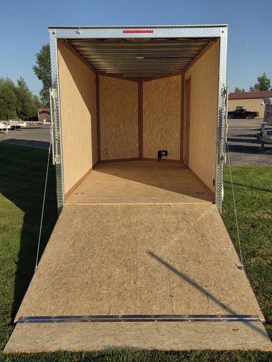 New 2027 5 Ton Galvanized 7'x14' TA-5200 Cargo / Enclosed Trailer