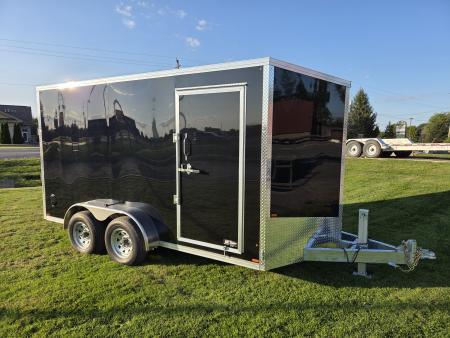 New 2027 5 Ton Galvanized 7'x14' TA-5200 Cargo / Enclosed Trailer