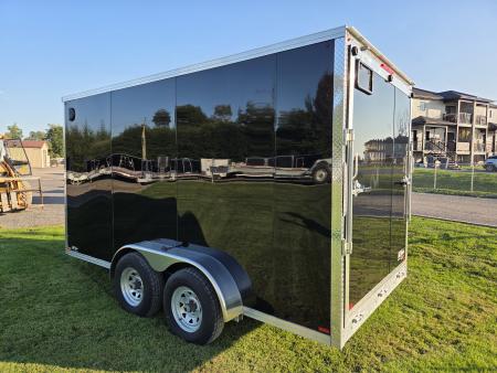 New 2027 5 Ton Galvanized 7'x14' TA-5200 Cargo / Enclosed Trailer